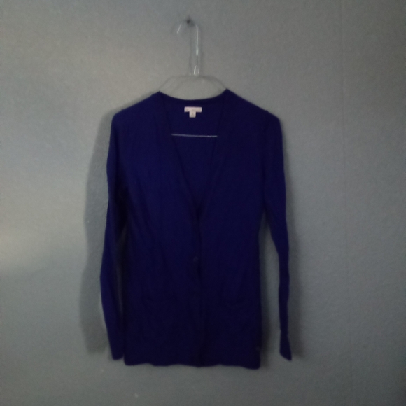 GAP Blue Cardigan Sweater - Picture 1 of 3